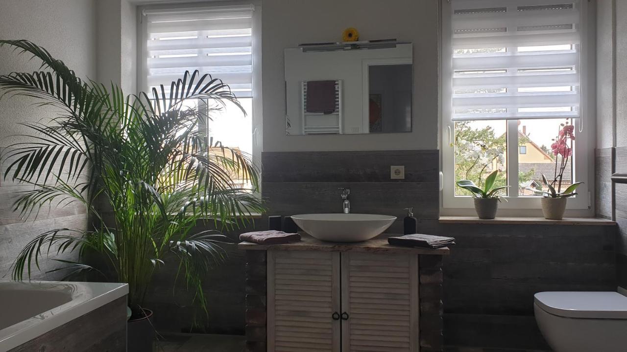 Seensucht & Urlaubstraeume, Ferienwohnung "Seerose" Grossraeschen Exterior photo